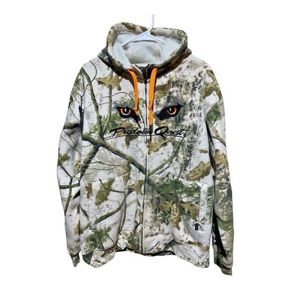 Cabela’s Predator Qwest Hooded Sweatshirt Size Large - Picture 1 of 3